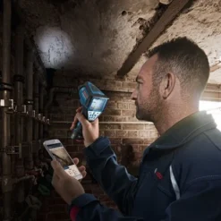 Bosch Thermodetektor GIS 1000 C Mit Akku Adapter 0601083300 -Fix Zauber Verkaufsgeschäft kv gis1000c wasserverteiler